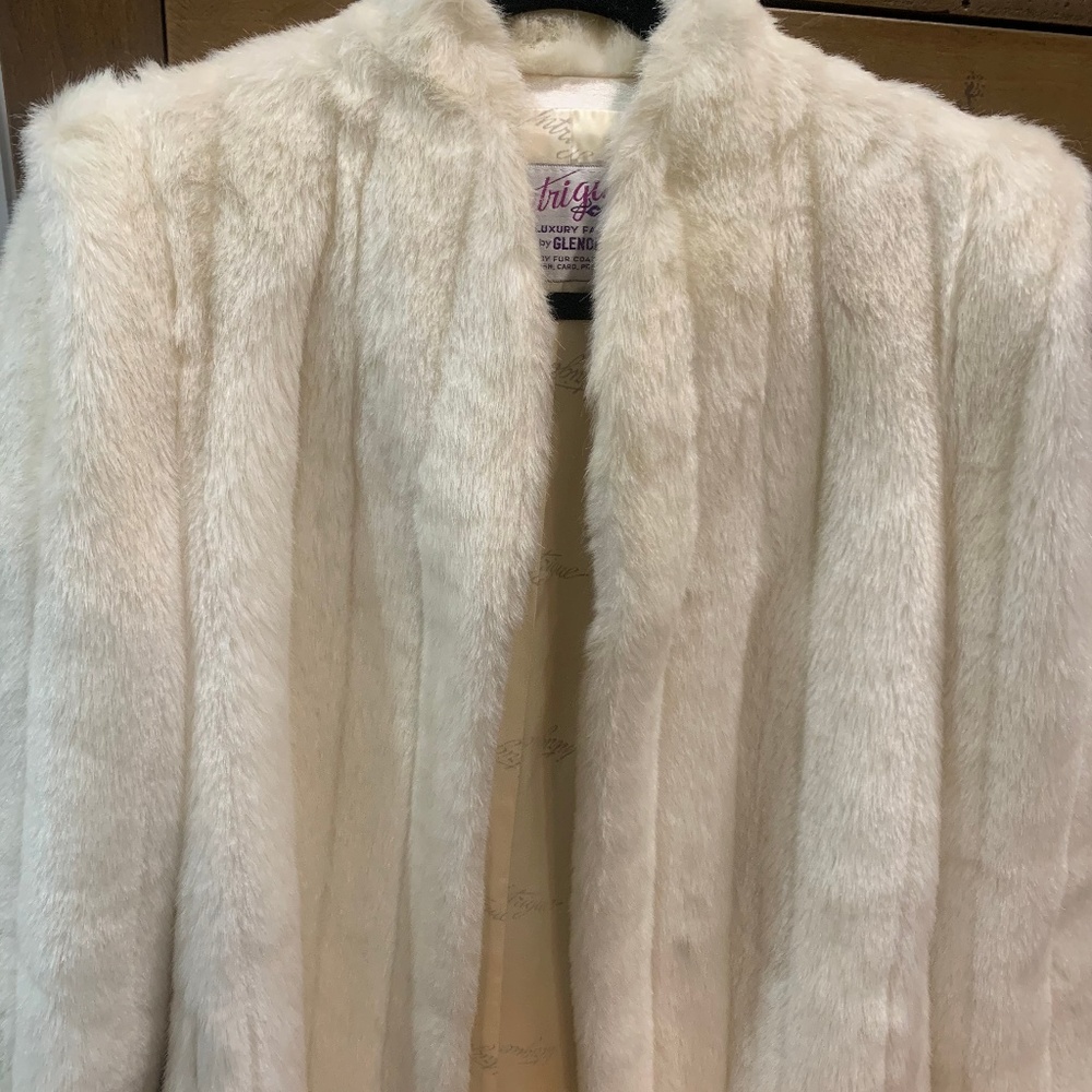 Beautiful White Fur Coat
